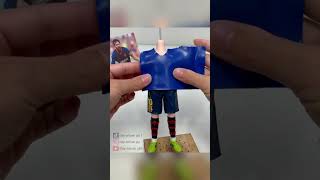 Clay Artisan JAY ：Crafting a Stunning Clay Sculpture of Lionel Messi [upl. by Suollecram]