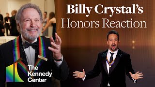 Billy Crystal on Receiving a Kennedy Center Honor [upl. by Harlin933]