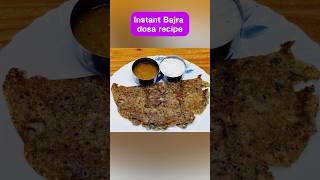 Instant Pearl Millet Dosa Recipe  Instant dosa recipe  கம்பு தோசை [upl. by Inaliel]