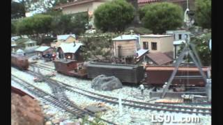 Garden Trains Garden Railway Layout Tour  Todd Brody [upl. by Gnaht346]