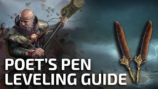 How to level with Poets Pen to 70 in 330 hours  Full speedrun guide [upl. by Faux]