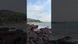 Day 2🏝️Most happening beach in Goa boat ride hair beading BAGA BEACH goa honeymoon [upl. by Weinshienk]