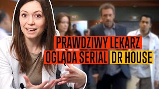 PRAWDZIWY LEKARZ ogląda serial DR HOUSE [upl. by Jacqueline]