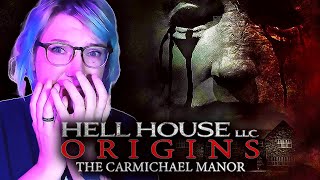 HELL HOUSE LLC ORIGINS CARMICHAEL MANOR is too scary for me [upl. by Ahsienek]