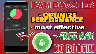 THE BEST RAM BOOSTER APP FOR 2022  MUST HAVE APP FOR ANY ANDROID USERS  TAGALOG FULL REVIEW [upl. by Remmos]