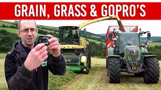 GRASS GRAIN AND GOPRO FAMEFARMFLIX ON TOUR  John McClean Conor amp Ryan [upl. by Kemppe698]