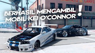 BERHASIL MENGAMBIL KEMBALI MOBIL R34 KEI OCONNER DARI BERUANG GTA 5 ROLEPLAY [upl. by Rolyak]