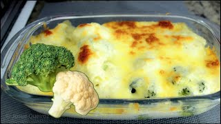 RECEITA COUVE FLOR GRATINADA  TODO MUNDO VAI QUERER MAIS  SALADA DIFERENTE [upl. by Latsyc]