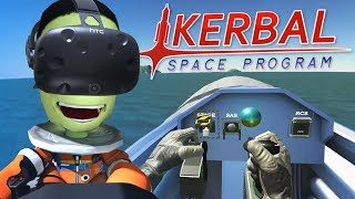 Kerbal Space Program  Virtual Fighter  Htc Vive [upl. by Elakram738]