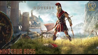 Assassins Creed Odyssey Minotaur Boss [upl. by Akram865]