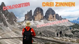 Drei Zinnen LoopThe Ultimate Classic Route for HikersCadini di Misurina Natural WondersDolomiten [upl. by Noryd]