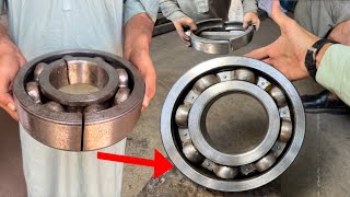 Oversize bearing broke due to load full overhaul due to mismatched size and resized [upl. by Nevaeh]