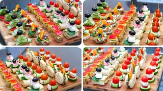 7 Delicious party appetizers  Finger food recipes for your guests [upl. by Ezekiel]