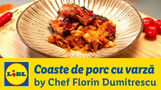 Varza la cuptor cu coaste de porc • Gateste cu Chef Florin Dumitrescu [upl. by Gaudette]