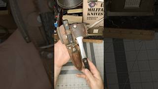 Imperial hatchet Bowie and pocket knife combo and sheath collectorknives knifecommunity short [upl. by Tongue968]