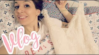 MA ROBE DE MARIÉE EN DETAILS  VLOG FAMILLE [upl. by Mccarty]