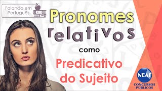 Predicativo do Sujeito como Complemento Nominal Funções Sintáticas  Falando em Português [upl. by Retloc871]