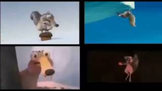 All First Four Ice Age Movies At Once [upl. by Eihtur814]