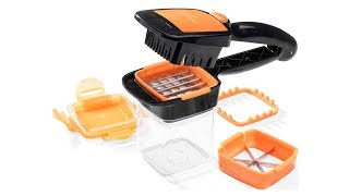 ⚡️ Овощерезка 🥒🥕🍅 Nicer Dicer Quick 5 в 1 [upl. by Udella]