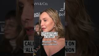 Calista Flockhart on Ally McBeal reunion at the Emmys [upl. by Jones]