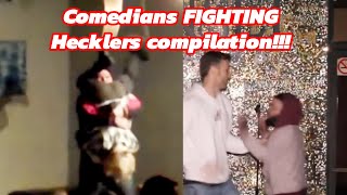 Comedians FIGHTING Hecklers compilation 😱🥊 [upl. by Nyla]