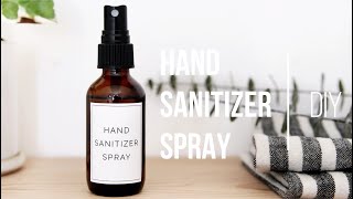 How To Make Hand Sanitizer Spray [upl. by Enirhtac838]