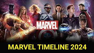 Jak oglądać filmy i seriale Marvela 2024 NEW Marvel Timeline With ALL Netflix Shows [upl. by Alessig]