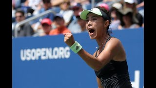 Wang Qiang vs Ashleigh Barty Extended Highlights  US Open 2019 R4 [upl. by Sammer]