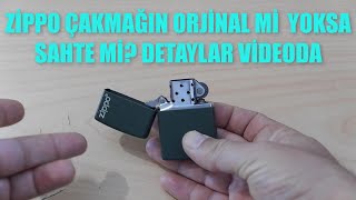 Zippo Çakmağın Orjinali ile Sahtesi Arasındaki Farklar [upl. by Annoyek]