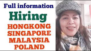 FULL INFORMATIONHIRING ABROAD joynerijobhiring [upl. by Eilyak]