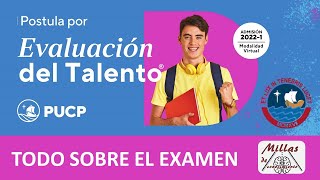 PUCP 20221 TODO sobre el EXAMEN de Admisión [upl. by Mcclain57]