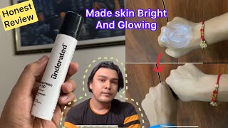 Underrated Sunscreen Review  Underrated Sunscreen Spf 50 Review [upl. by Ashil989]