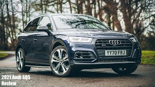 2021 Audi SQ5 Vorsprung Review  £73k Family Performance Car [upl. by Aliled143]