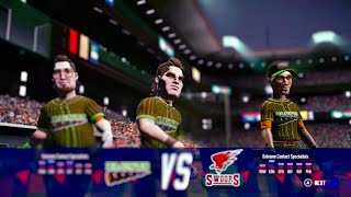 Custom Franchise Game 19 SMB4 Full 9 Inning Gameplay [upl. by Revlis]