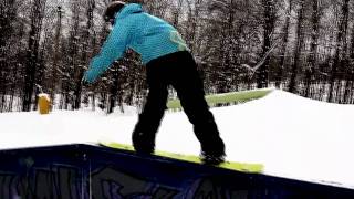 kissing bridge snowboarding shred edit 2011 [upl. by Aidua995]