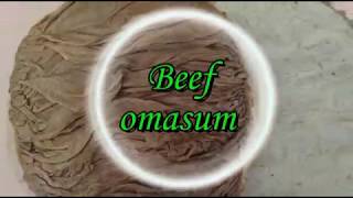 Beef omasum [upl. by Romanas]