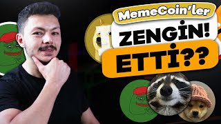 Meme Coinler Milyoner Ediyor  Potansiyelli Raccoon Coin İncelemesi  Pepe Gibi Gidecek mi [upl. by Neelloj]