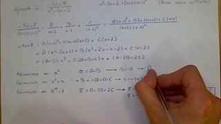 Descomposición de fracciones algebraicas en fracciones simples [upl. by Mohun]