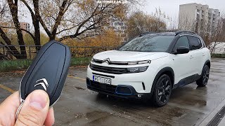 Citroen C5 Aircross Hybrid PHEV FWD 225 EAT8 TEST Amour hybride [upl. by Gram364]