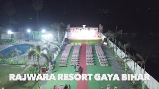 Rajwara Resort Drone View Wedding Venues Manpur in Gaya Bihar [upl. by Arbmik]