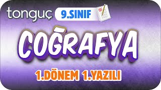 9Sınıf Coğrafya 1Dönem 1Yazılıya Hazırlık 📑 2024 [upl. by Uno]