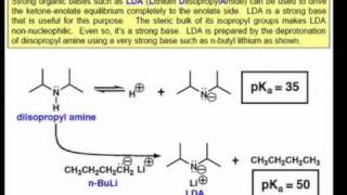 Enolate Anion Formation Using LDA [upl. by Ximenez340]