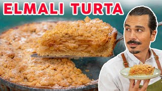 Bu Tarifle Pastane Açarsın Kıtır Kaplamalı Elmalı Turta 🍏 Tart Hamuru Nasıl Yapılır [upl. by Fitting]