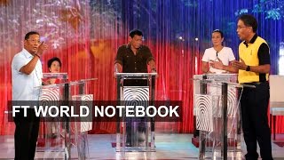 Election fever heats up the Philippines I FT World Notebook [upl. by Hanala]