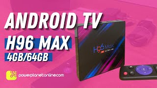 H96MAX Android TV 📺 ¡Unboxing e instalación 📦 [upl. by Alrahc]