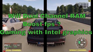 2 x 8GB vs 1 x 16GB  single vs dual channel ram  Gaming benchmarks  HD graphics 630 [upl. by Stavros]