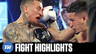 Adam Lopez Comes on Late to Beat Jason Sanchez  FIGHT HIGHLIGHTS [upl. by Hpeosj]