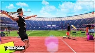 100 METRE GOLD JAVELIN WORLD RECORD London 2012 [upl. by Norbert]