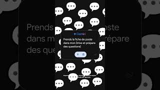 Essayez Gemini lassistant IA de Google  Entretien [upl. by Eramal]