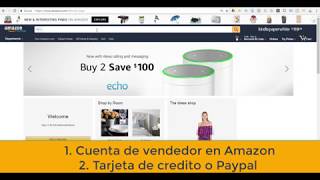 Gana Dinero HOY Haciendo Drop shipping con Amazon [upl. by Kcoj]